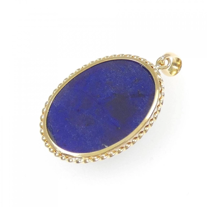 K18YG Lapis Lazuli Pendant - Hàng hiệu Authentic 863701