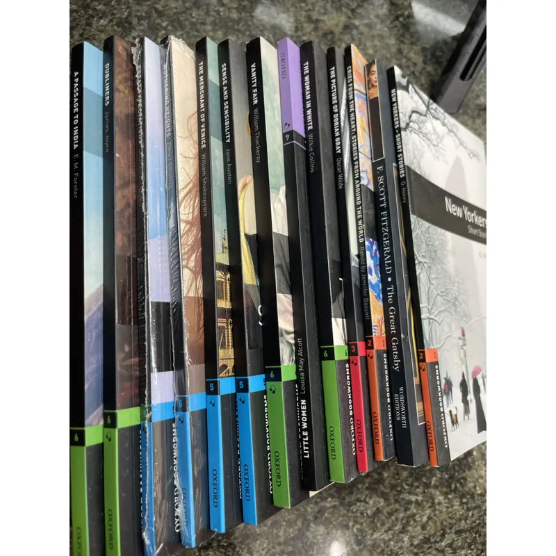 13 quyển ngoại văn văn học, tiểu thuyết tiếng anh 726298