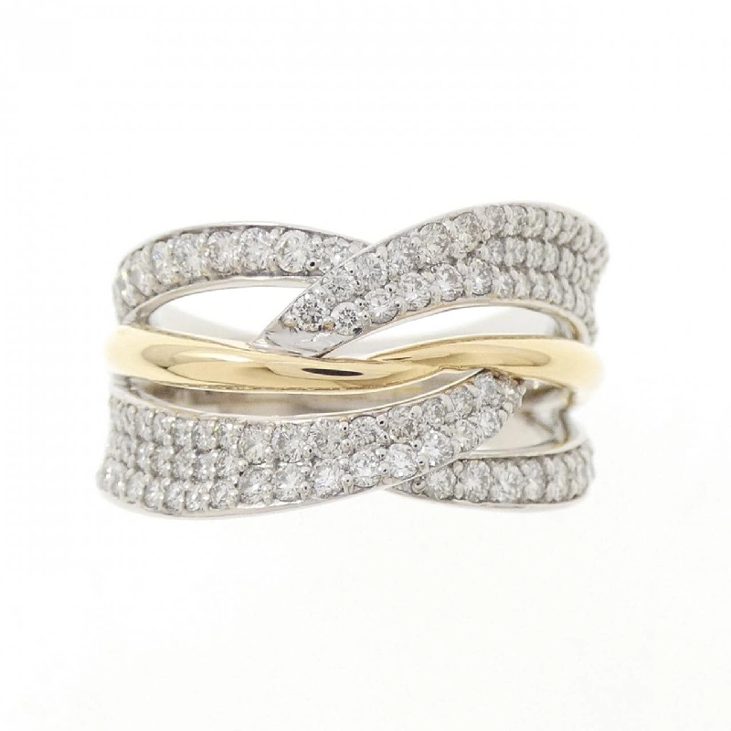 【Sản phẩm mới】Nhẫn kim cương PT900/K18YG 1.00CT 669735