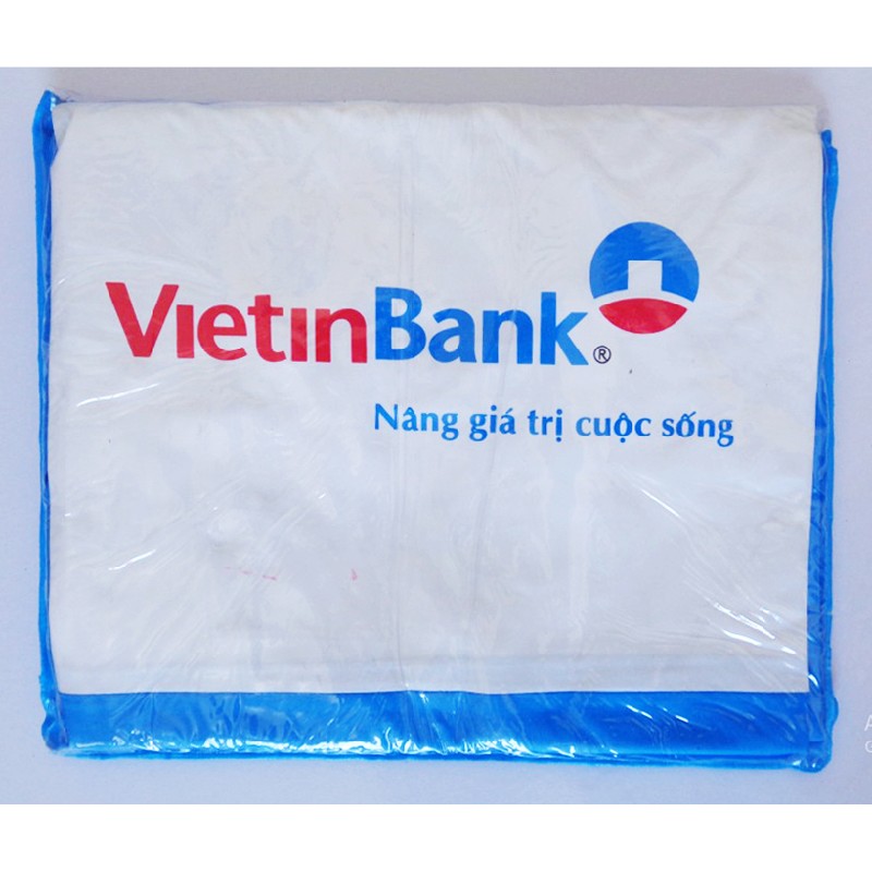 Áo mưa vải dù cao cấp Vietinbank xưa (Nguyên seal) 25035