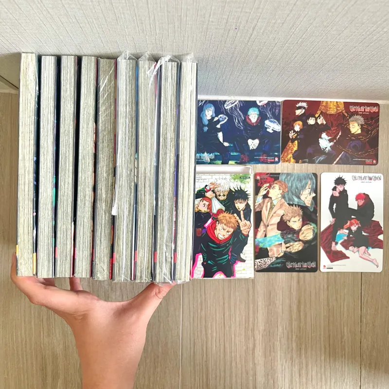 Truyện tranh Chú Thuật Hồi Chiến JJK 9 quyển clst 723200