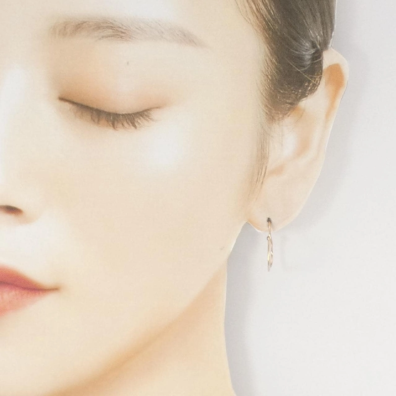 K18PG Bông tai hình trái tim - Hàng hiệu Chính hãng 866337