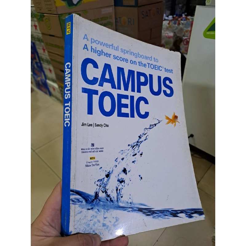Campus Toeic 2009 mới 80% ố nhẹ có viết chì HCM0808 HỌC NGOẠI NGỮ 919704