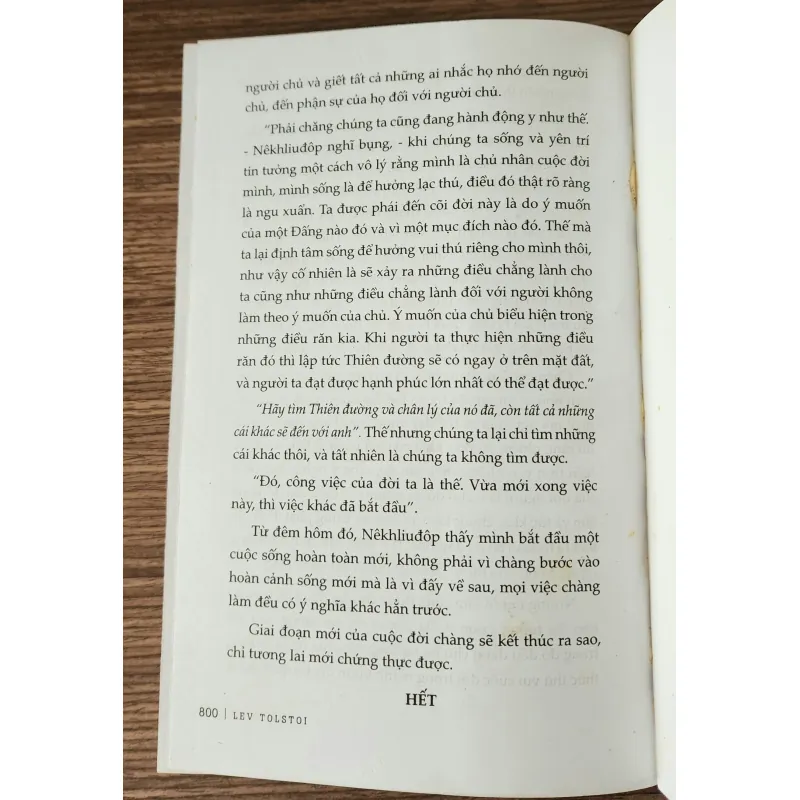 Tác phẩm VH của đại văn hào Lev Tolstoy: PHỤC SINH (800 trang) 1027965