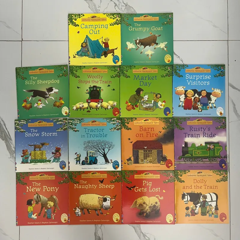 Usborne Farmyard Tales — Heather Amery & Stephen Cartwright (Sách Học Tiếng Anh 14 Tập) 1021405