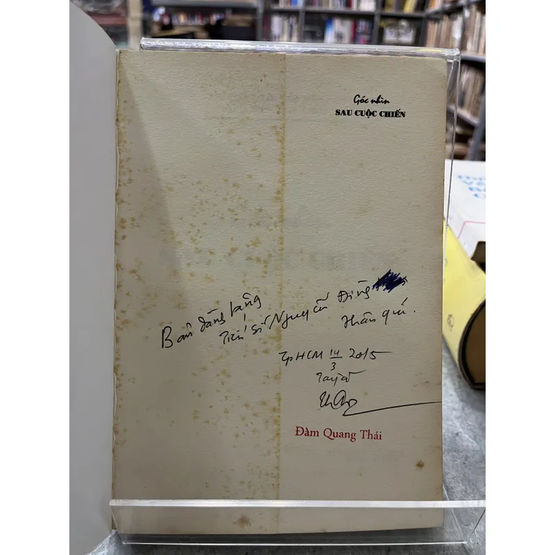 GÓC NHÌN SAU CUỘC CHIẾN - ĐÀM QUANG THÁI 738101