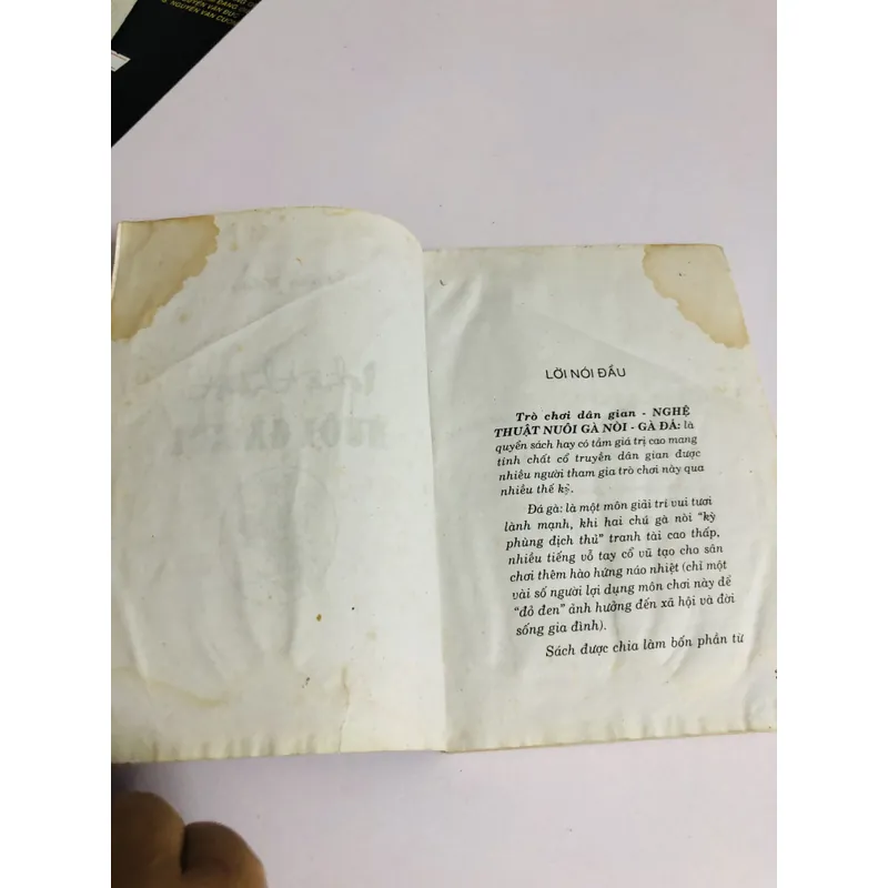 BÍ QUYẾT NUÔI GÀ NÒI THÚ ĐÁ GÀ 726843