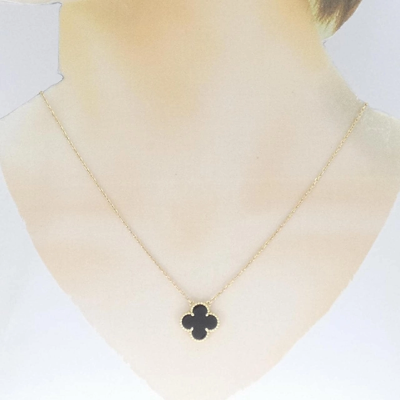 Vòng cổ Van Cleef & Arpels Vintage Alhambra - Hàng hiệu Authentic 845105