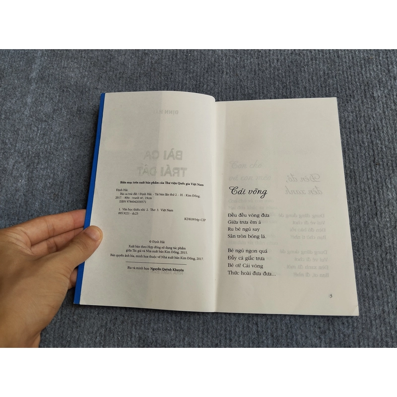 BÀI CA TRÁI ĐẤT - ĐỊNH HẢI 552837