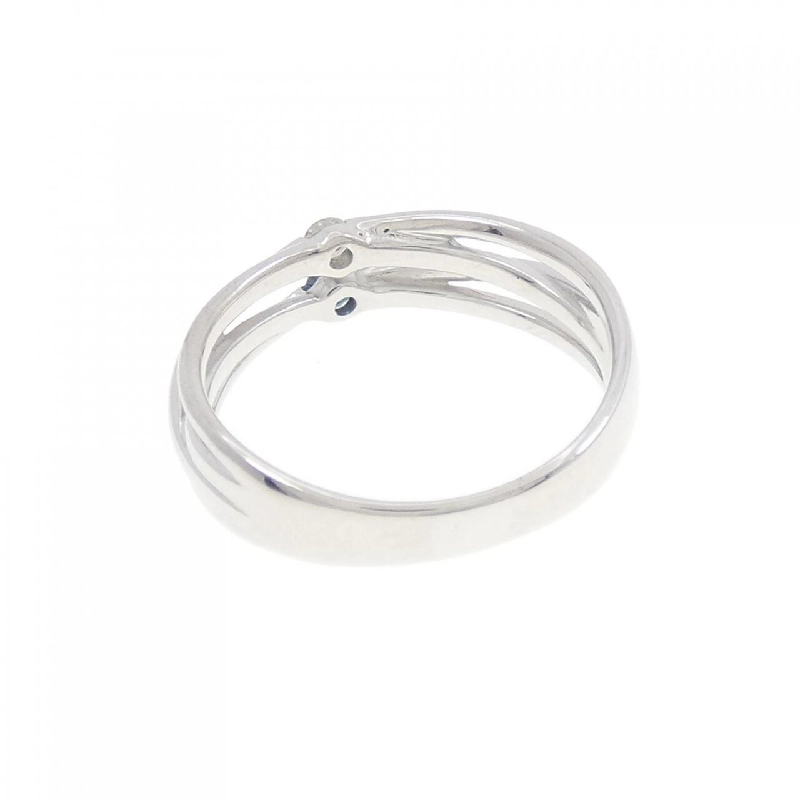 Nhẫn kim cương K18WG 0.08CT 672343