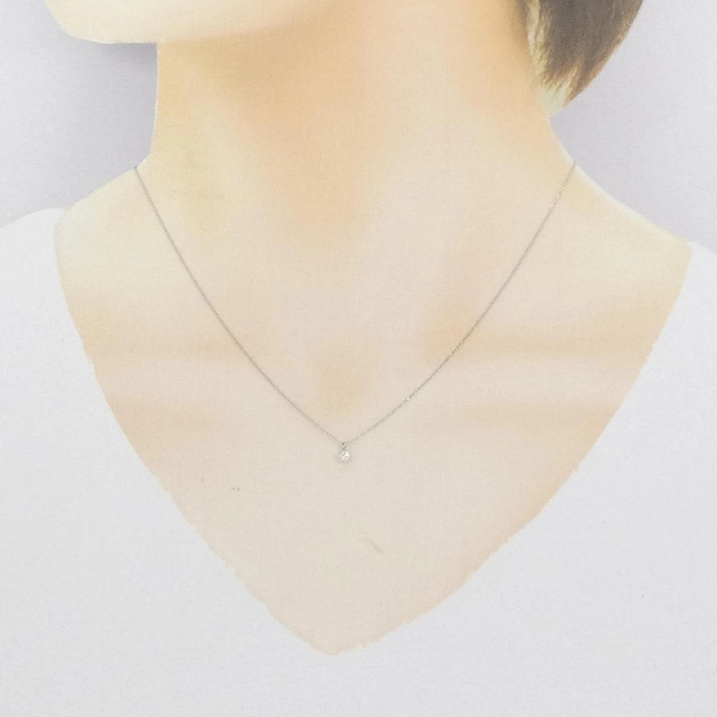 Dây chuyền kim cương PT Solitaire 0.05CT - Hàng hiệu Chính hãng 863302