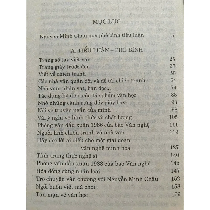 TRANG GIẤY TRƯỚC ĐÈN - NGUYỄN MINH CHÂU  590564