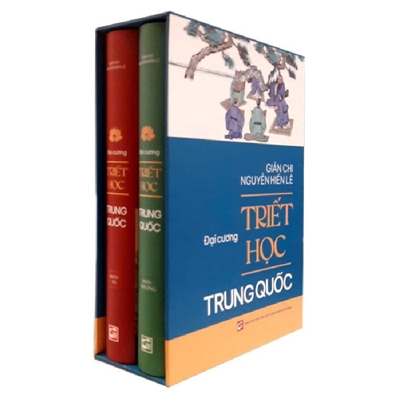 Boxset Đại Cương Triết Học Trung Quốc (Hộp 2 Cuốn) (2025) (Bộ Hộp) - Giản Chi, Nguyễn Hiến Lê 700376