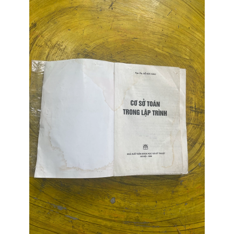 CƠ SỞ TOÁN TRONG LẬP TRÌNH- đỗ đức giáo 540252