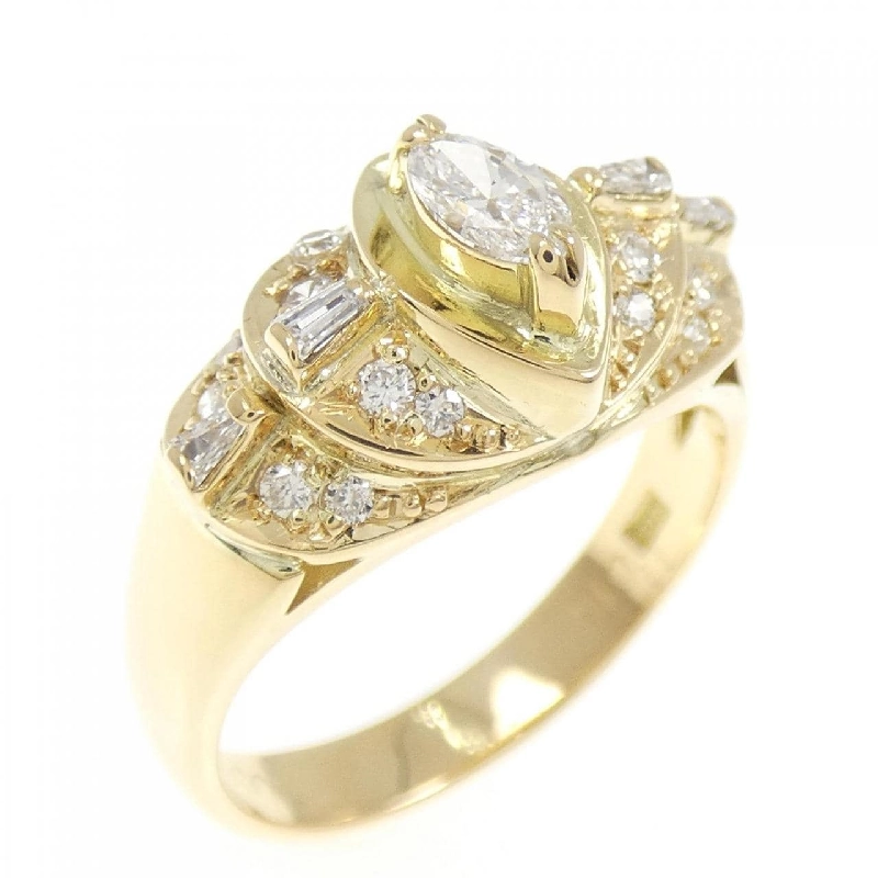 Nhẫn kim cương K18YG 0.16CT - Hàng hiệu chính hãng 855398