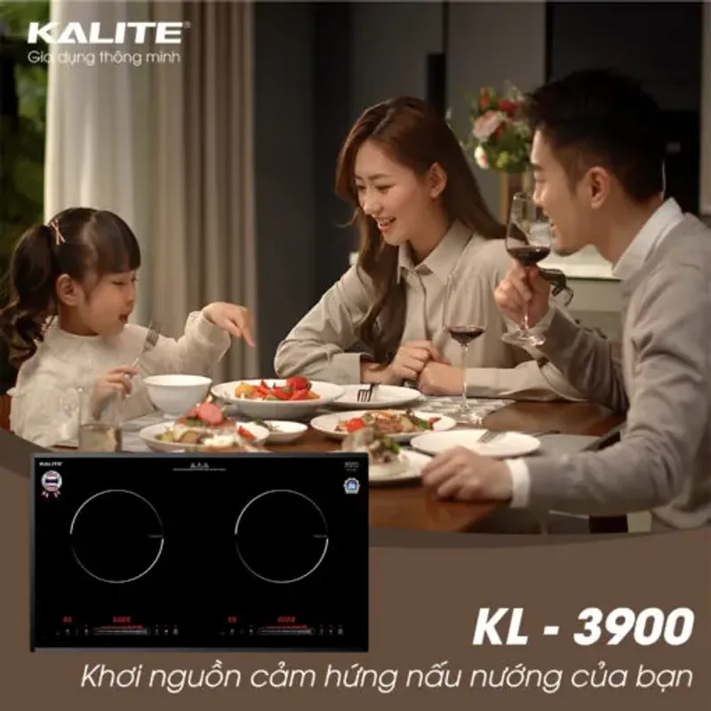 Bếp từ Kalite KL-3900 4400W Inverter, mặt kính cao cấp, sang trọng & an toàn 574451