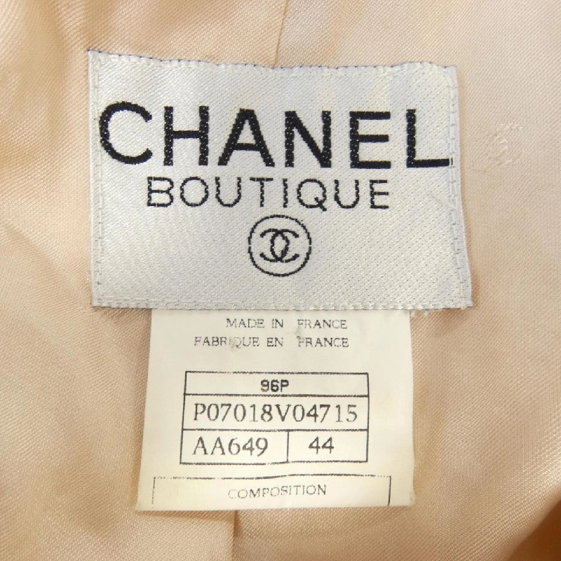 【Vintage】Chanel CHANEL P07018V04715 96P Suit 655563