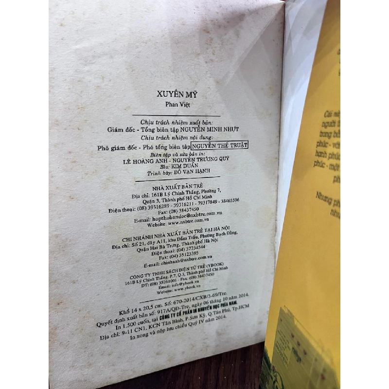 Xuyên Mỹ: Bất hạnh là một tài sản - Phan Việt 934436