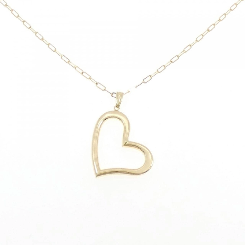 K18YG Dây chuyền hình trái tim - Hàng hiệu Authentic 857412