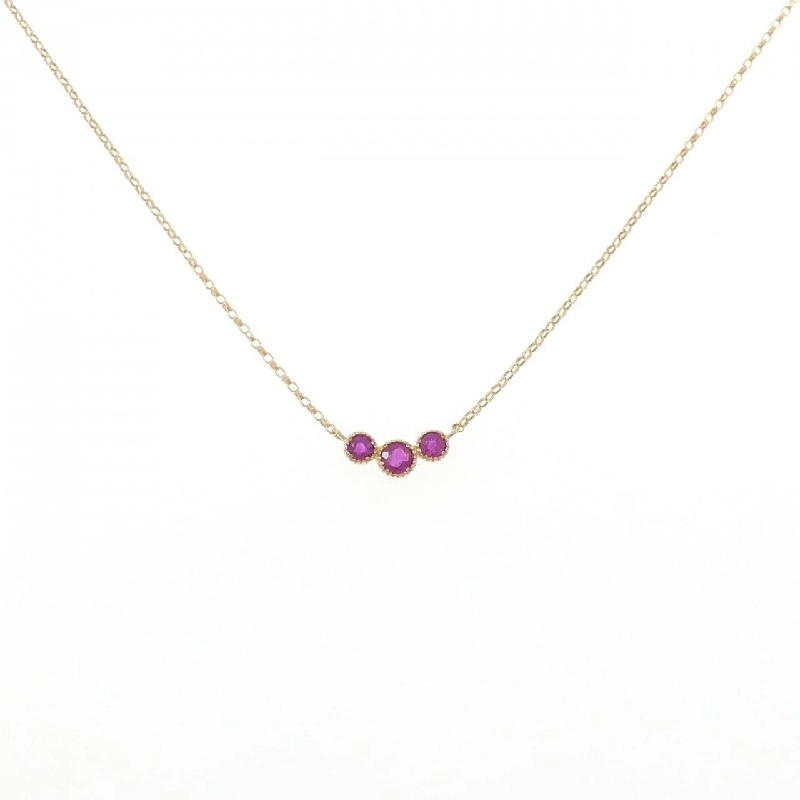 K18YG Nhẫn Ruby - Hàng hiệu Chính hãng 860572