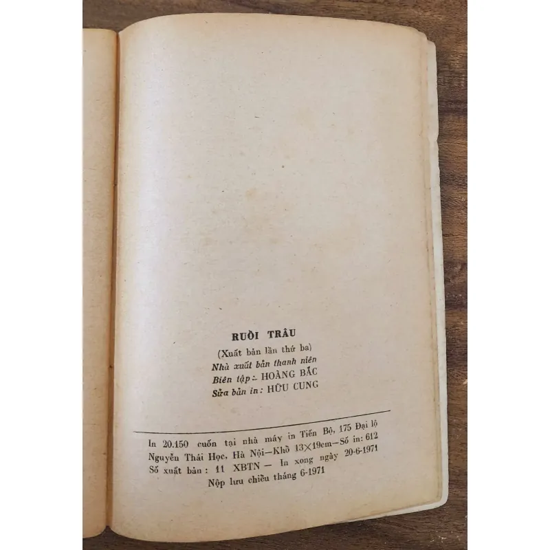 Tác phẩm VH kinh điển: RUỒI TRÂU (1971) 751147