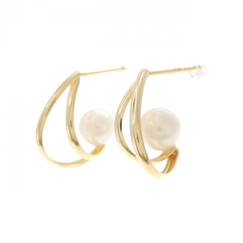 K18YG Bông tai ngọc trai nước ngọt - Hàng hiệu Chính hãng 876981