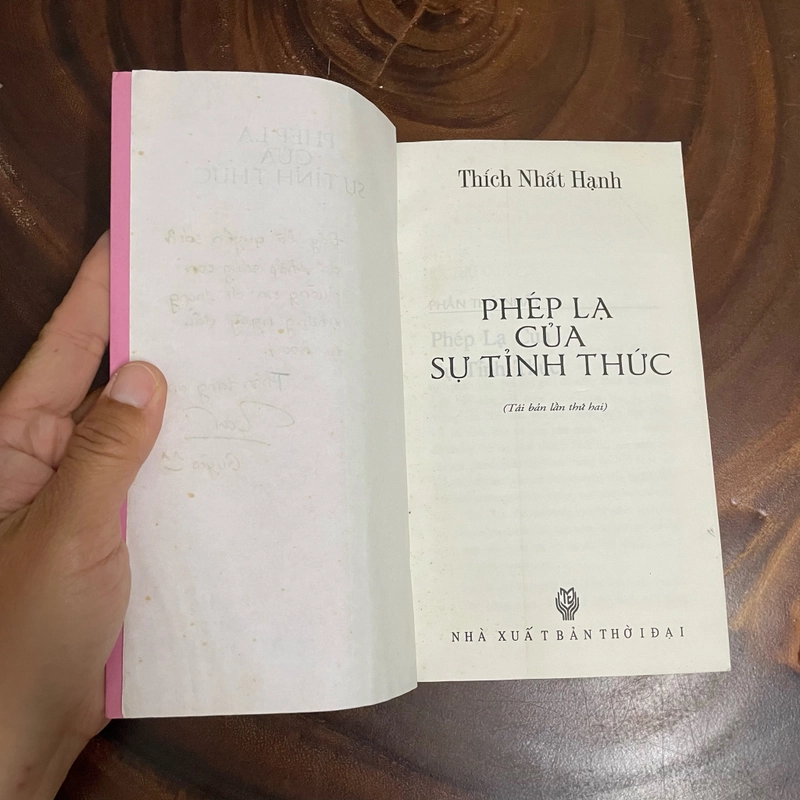 II Tựa sách: Phép Lạ Của Sự Tỉnh Thức - Thích Nhất Hạnh - 2011 446220