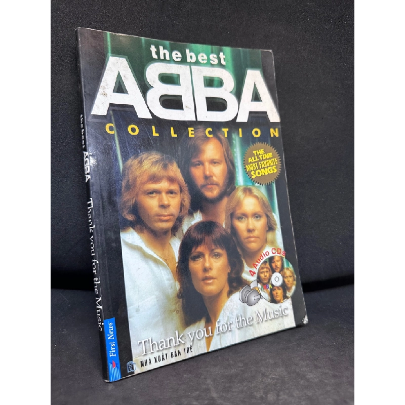 Thank You For The Music, The Best Abba Collection, The All Time Most Favorite Songs, Mới 70% (Ố Vàng, Trang Đầu Có Chữ Ký), 2007 SBM2407 195445