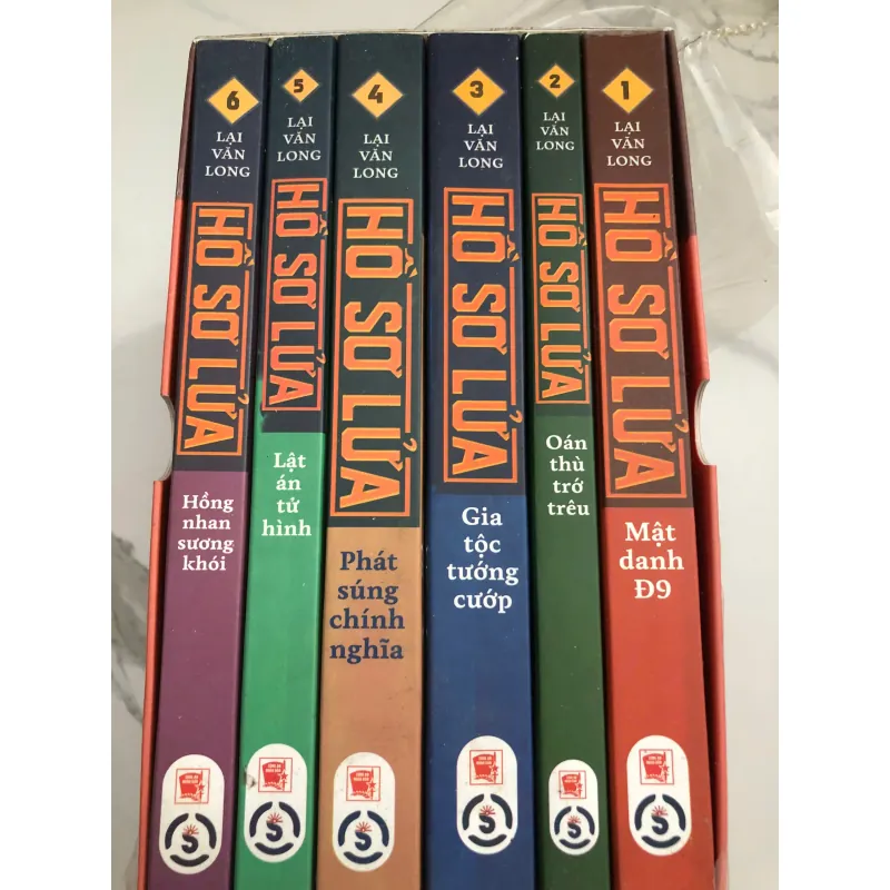Hồ Sơ Lửa (Bộ 6 tập) - Lại Văn Long - Tiểu thuyết hình sự 733212
