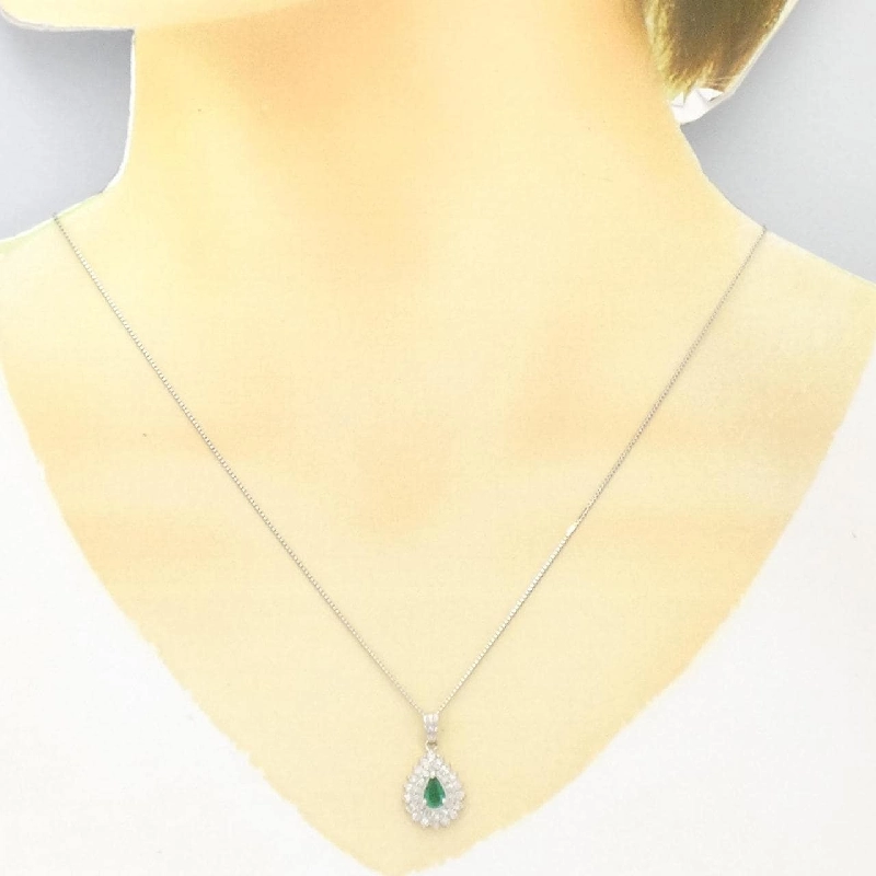 PT Emerald Necklace 0.42CT - Hàng hiệu Authentic 865150