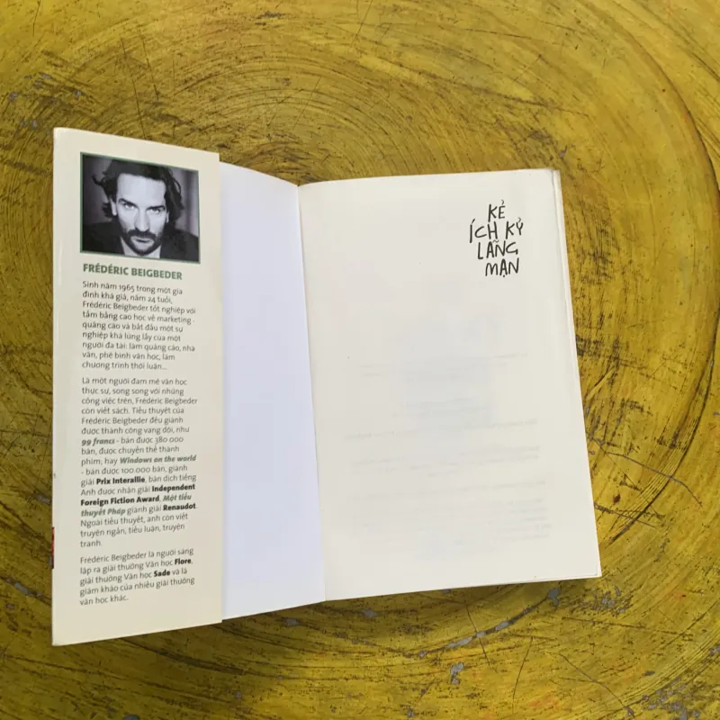 KẺ ÍCH KỶ LÃNG MẠN - FREDERIC BEIGNEDER 745392