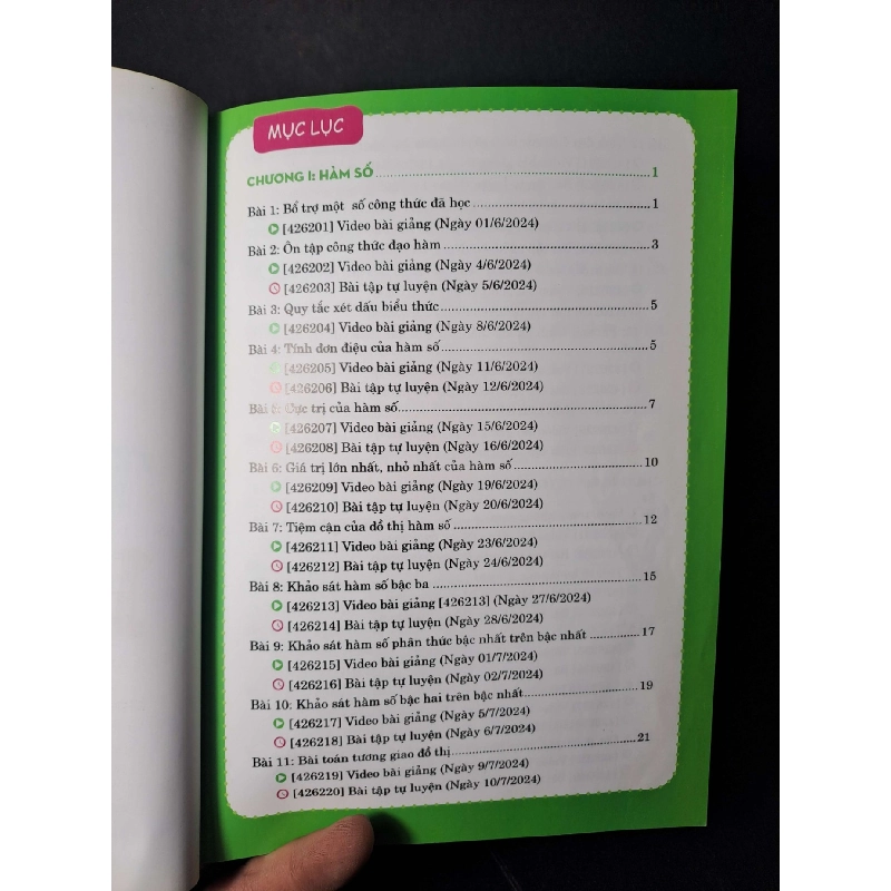 Sổ tay Toán học 12 - Lê Văn Tuấn - 2024 mới 90% - GIÁO KHOA - HCM0111 923486