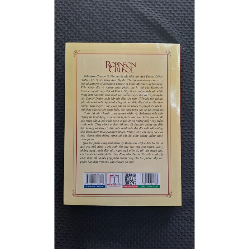 Những cuộc phiêu lưu kì thú Robinson Crusoe - Daniel Defoe 464206