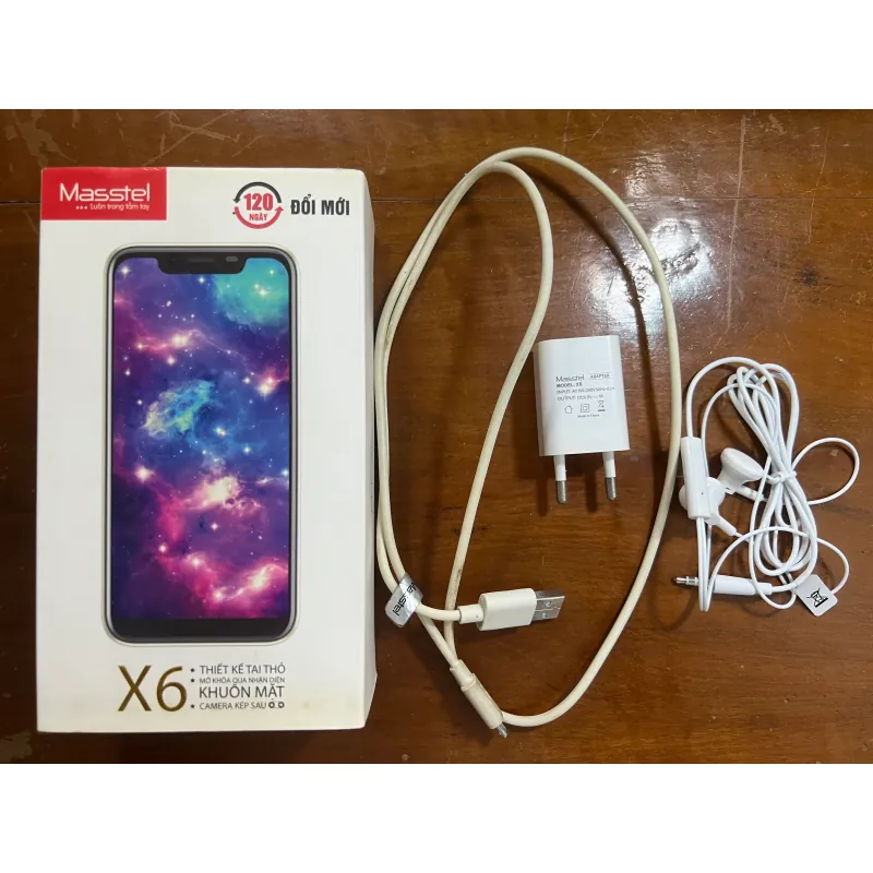 Điện thoại Masstel X6 Vàng 721043