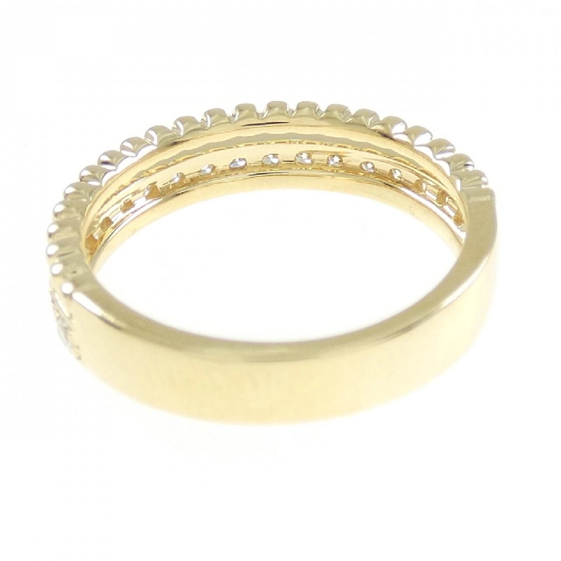 Nhẫn kim cương K18YG 0.37CT 671958