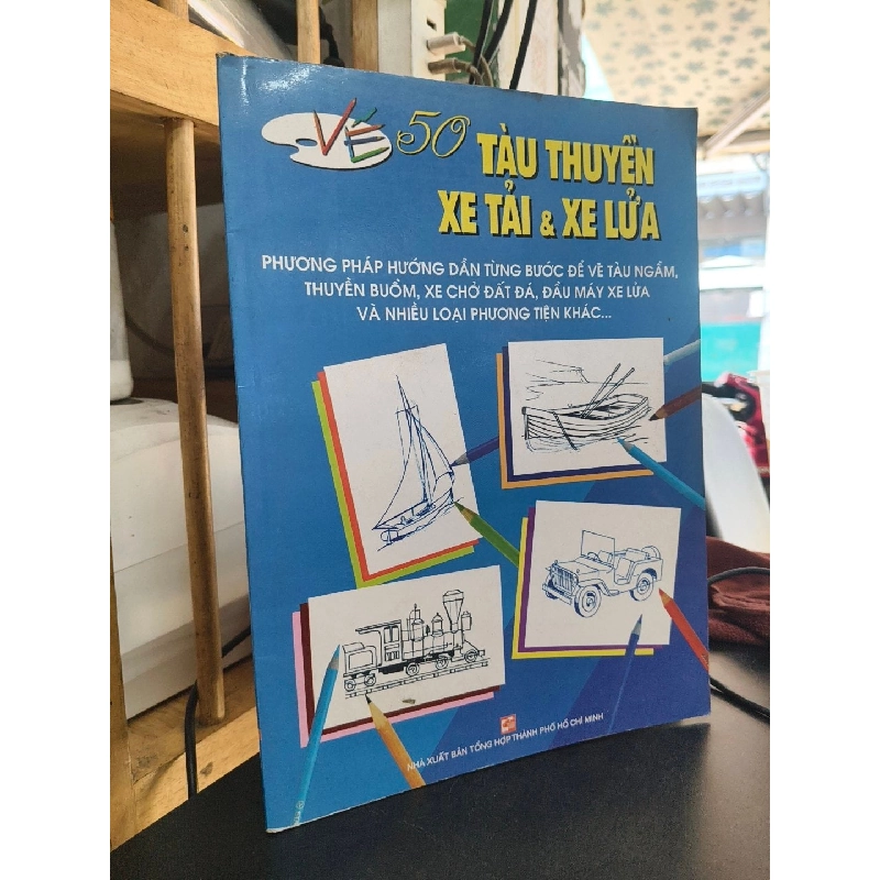 Vẽ 50 tàu thuyền, xe tải & xe lửa 752058