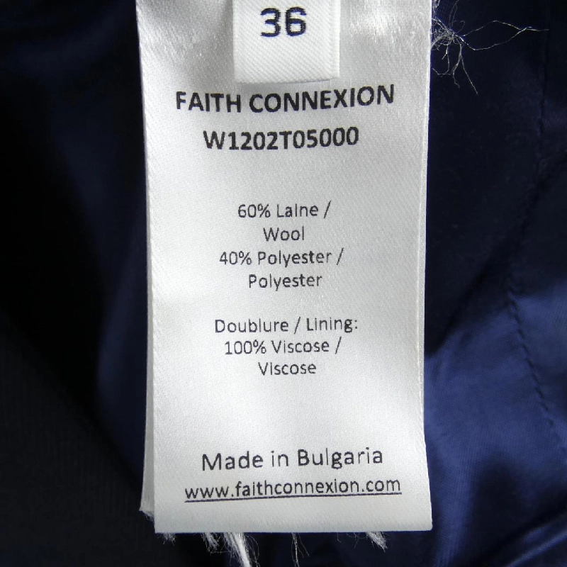 FAITH CONNEXION W1202T05000 Jacket - Hàng hiệu Authentic 822404