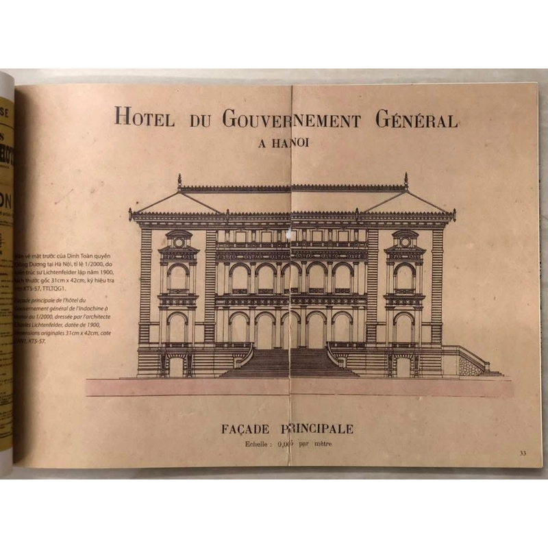 KIẾN TRÚC CÁC CÔNG TRÌNH XÂY DỰNG TẠI HÀ NỘI 1875 - 1945, song ngữ Việt - Pháp 465677