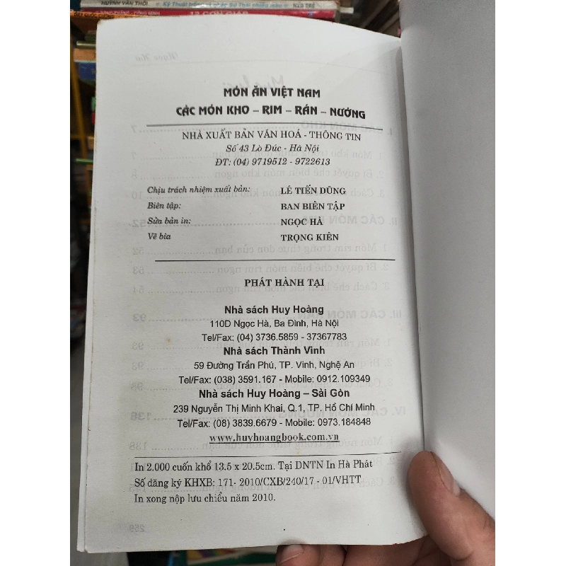 Món Ăn Việt Nam - Các Món Kho, Rim, Rán, Nướng - Ngọc Hà 1031828