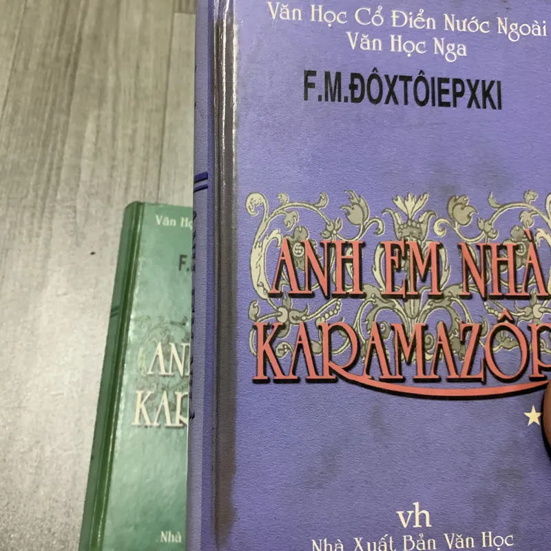 Anh em nhà karamazop. Bộ 2 tập bìa cứng. 2a3 599652