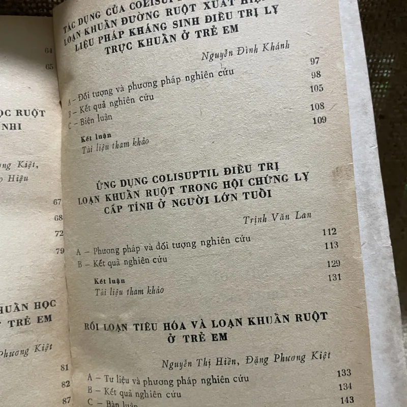 LOẠN KHUẨN ĐƯỜNG RUỘT VÀ TÁC DỤNG ĐIỀU TRỊ COLISUPTIL- VŨ VĂN NGỮ -  925534