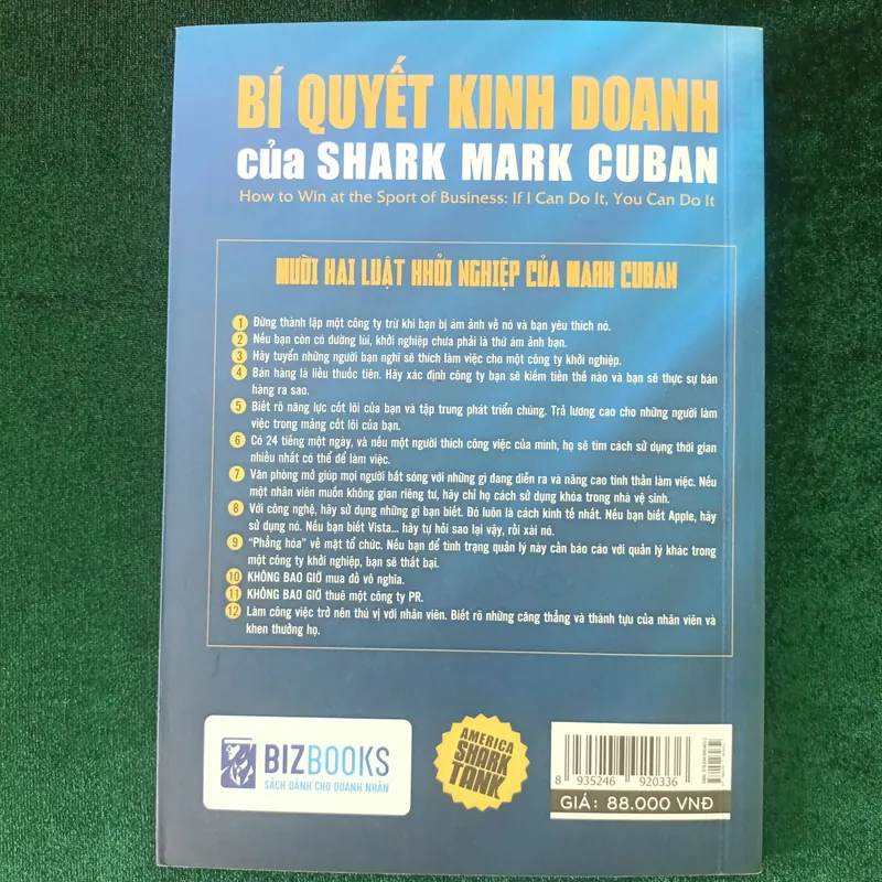 BÍ QUYẾT KINH DOANH CỦA SHARK MARK CUBAN  589929