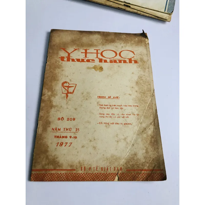 5 CUỐN BÁO Y HỌC THỰC HÀNH - DƯỢC HỌC  700899