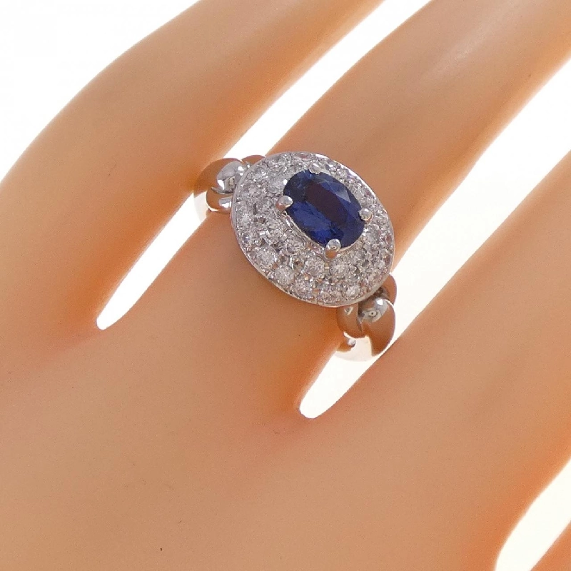 Nhẫn Sapphire PT900 0.88CT - Hàng hiệu Chính hãng 852205