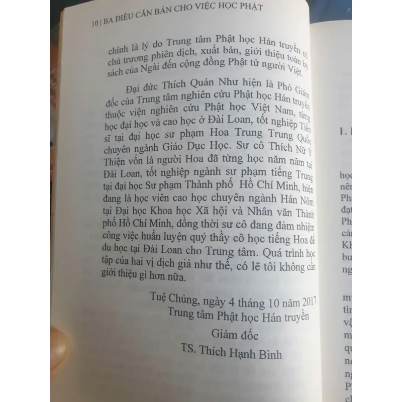 Ba Điều Căn Bản Cho Việc Học Phật 717670