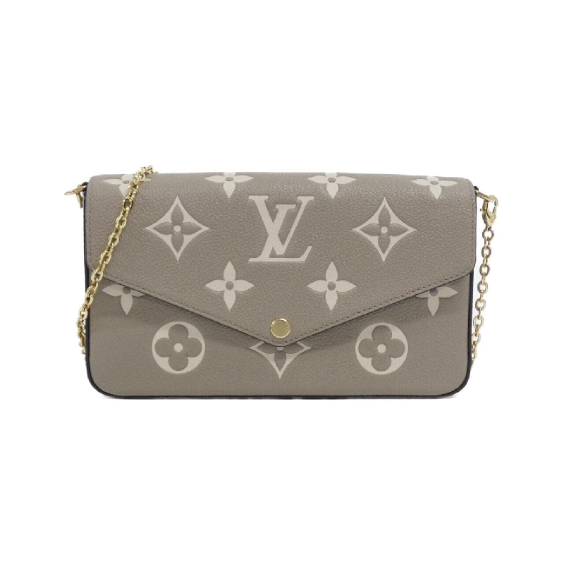 Túi đeo vai Louis Vuitton Monogram Empreinte hai màu Pochette Félicie M69977 612259