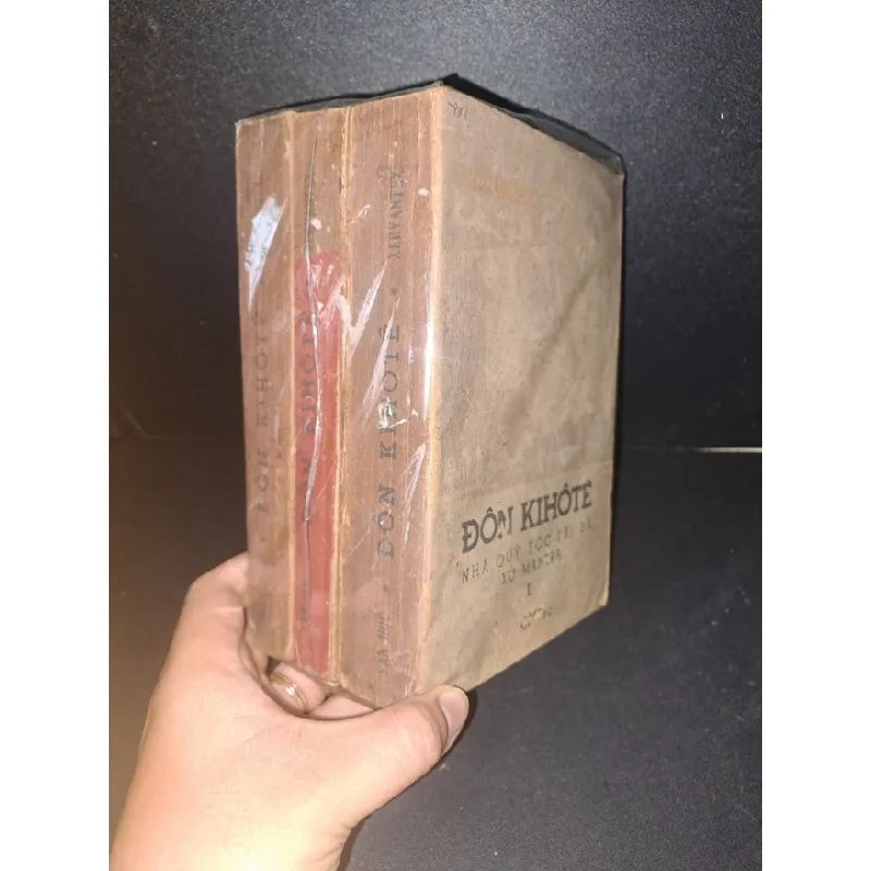 [Sách Cũ SCGR] Bộ 3 cuốn Dôn Kihote nhà quý tộc tài ba xứ Mantra (tập 1+2+3) mới 60% bẩn bìa, ố vàng, mọt bìa, rách gáy 1983 Xervantex HCM1604 VĂN HỌC 685178