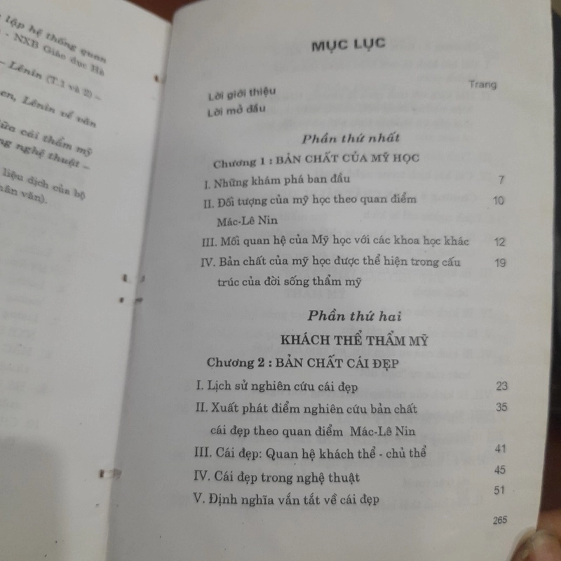 MỸ HỌC ĐẠI CƯƠNG (Tiến sĩ khoa học Mỹ học - Tiến sĩ Ngữ văn Đỗ Văn Khang chủ biên) 303863