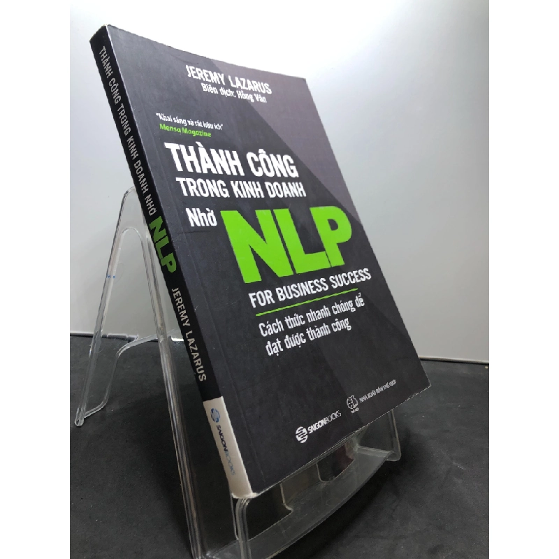 Thành công trong kinh doanh nhờ NLP 2017 mộc sách mới 85% bẩn nhẹ bụng sách-2 Jeremy Lazarus HPB2307 KỸ NĂNG 349415
