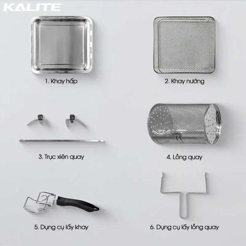 💨 Nồi chiên hơi nước KALITE STEAM FUSION PRO 20L – Công nghệ Fusion 4in1 705871